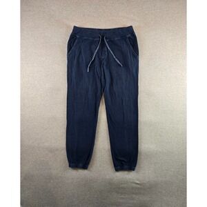 Save Khaki United S.K.U. Joggers Mens Large Navy 100% Supima Cotton Sweatpants